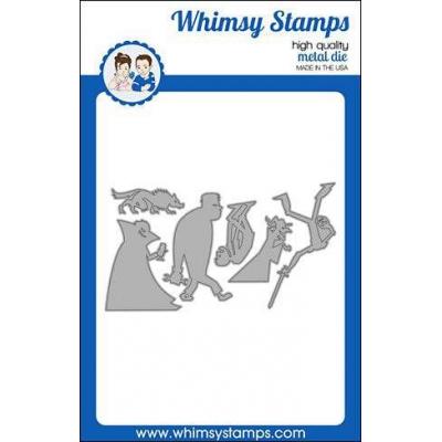 Whimsy Stamps Deb Davis and Denise Lynn Die - Monster Parade